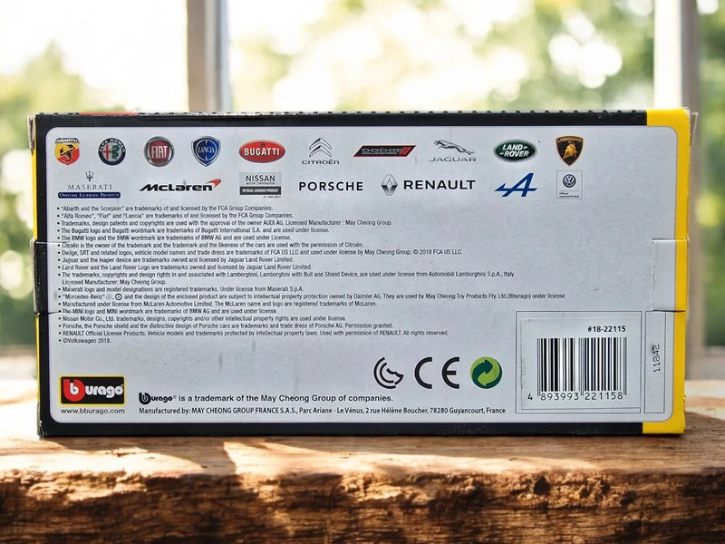 Miniature Bburago Renault Megane Trophy 2005 1/24