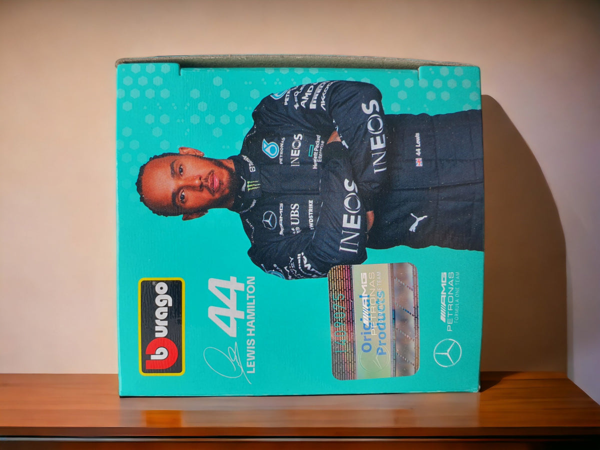Miniature Bburago F1 1/43 Mercedes-AMG Petronas Lewis Hamilton