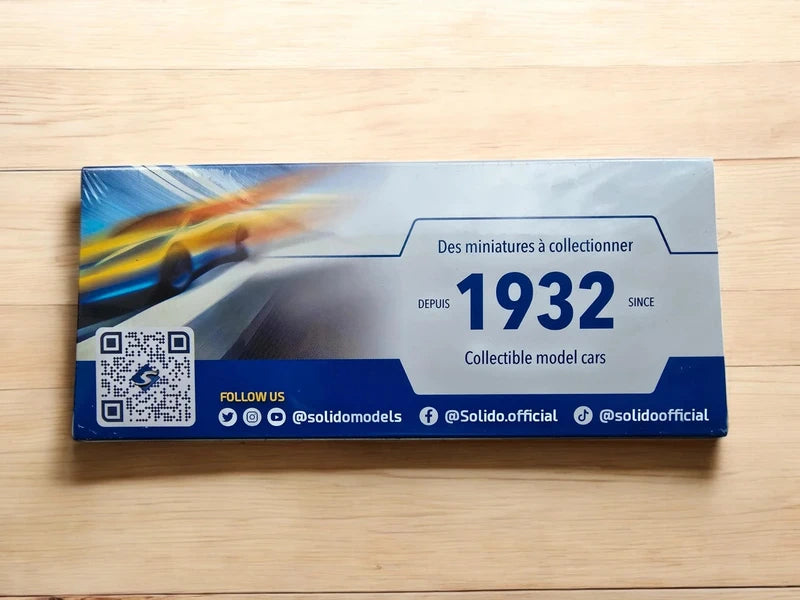 Miniature Solido 1/43 Audi S2 1994 bleu Neuf