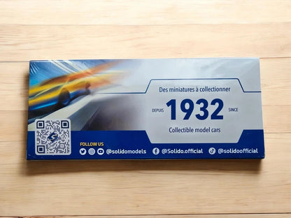 Miniature Solido 1/43 Audi S2 1994 bleu Neuf