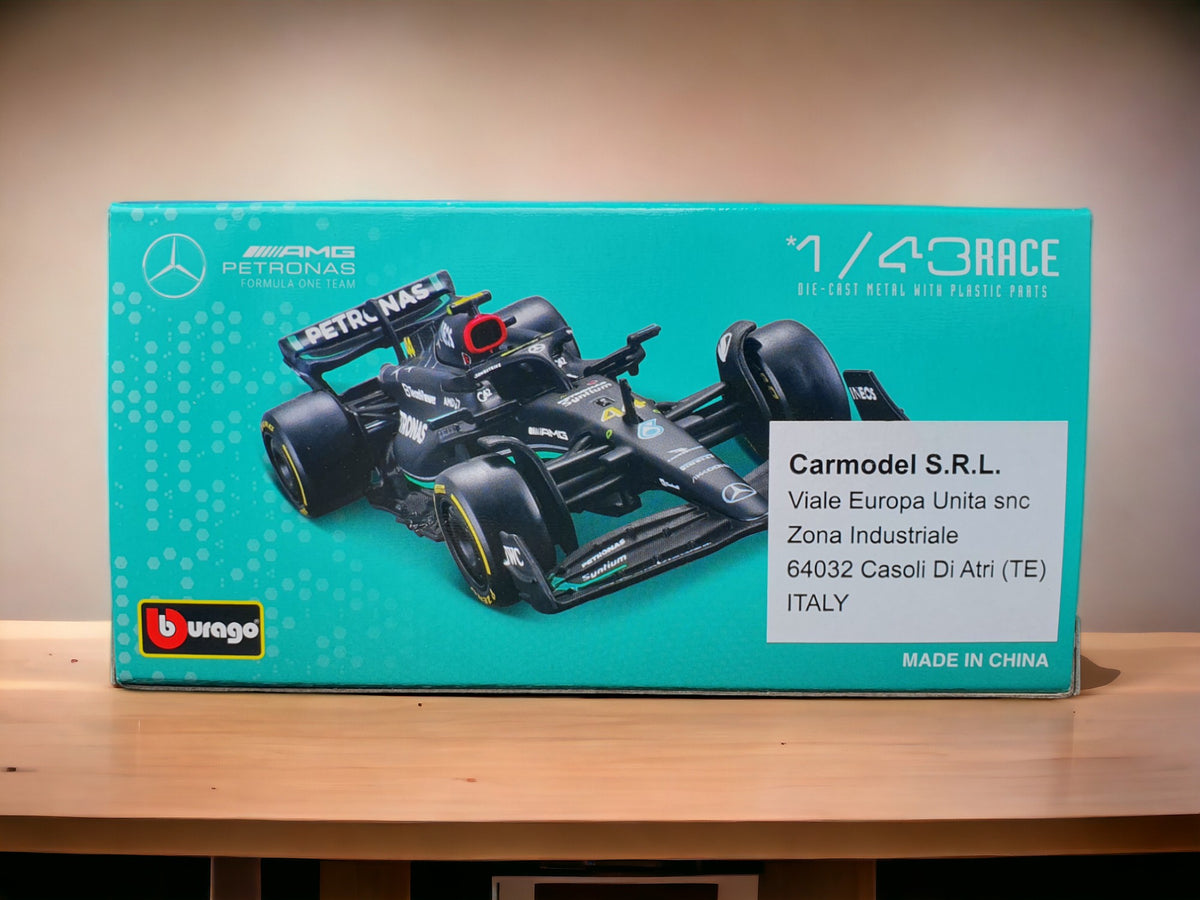 Miniature Bburago F1 1/43 Mercedes-AMG Petronas Lewis Hamilton
