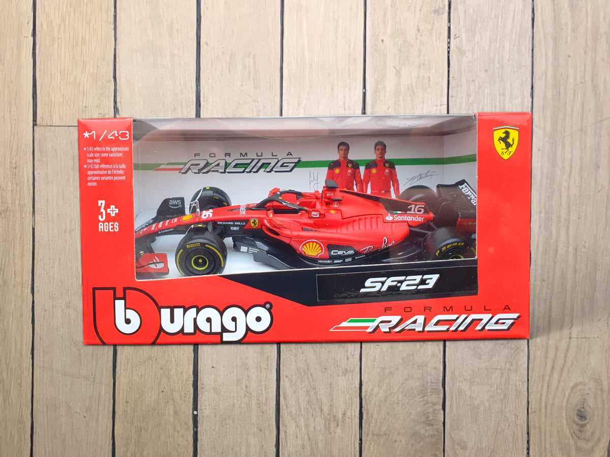 Ferrari SF-23 Bburago 1/43 - Charles Leclerc #16 - NEUF