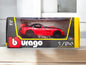 Miniature Bburago Dodge Viper Srt 10 Acr rouge 1/24