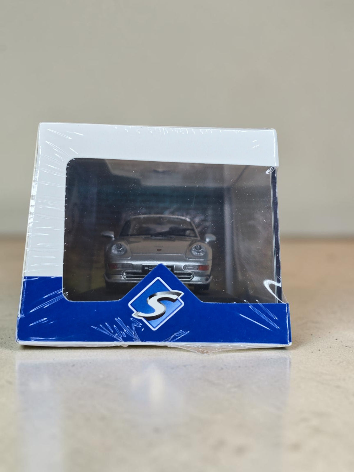 Solido Porsche 911 993 RS Clubsport Polar Silver 1993 1/43 S4313803 – Neuve