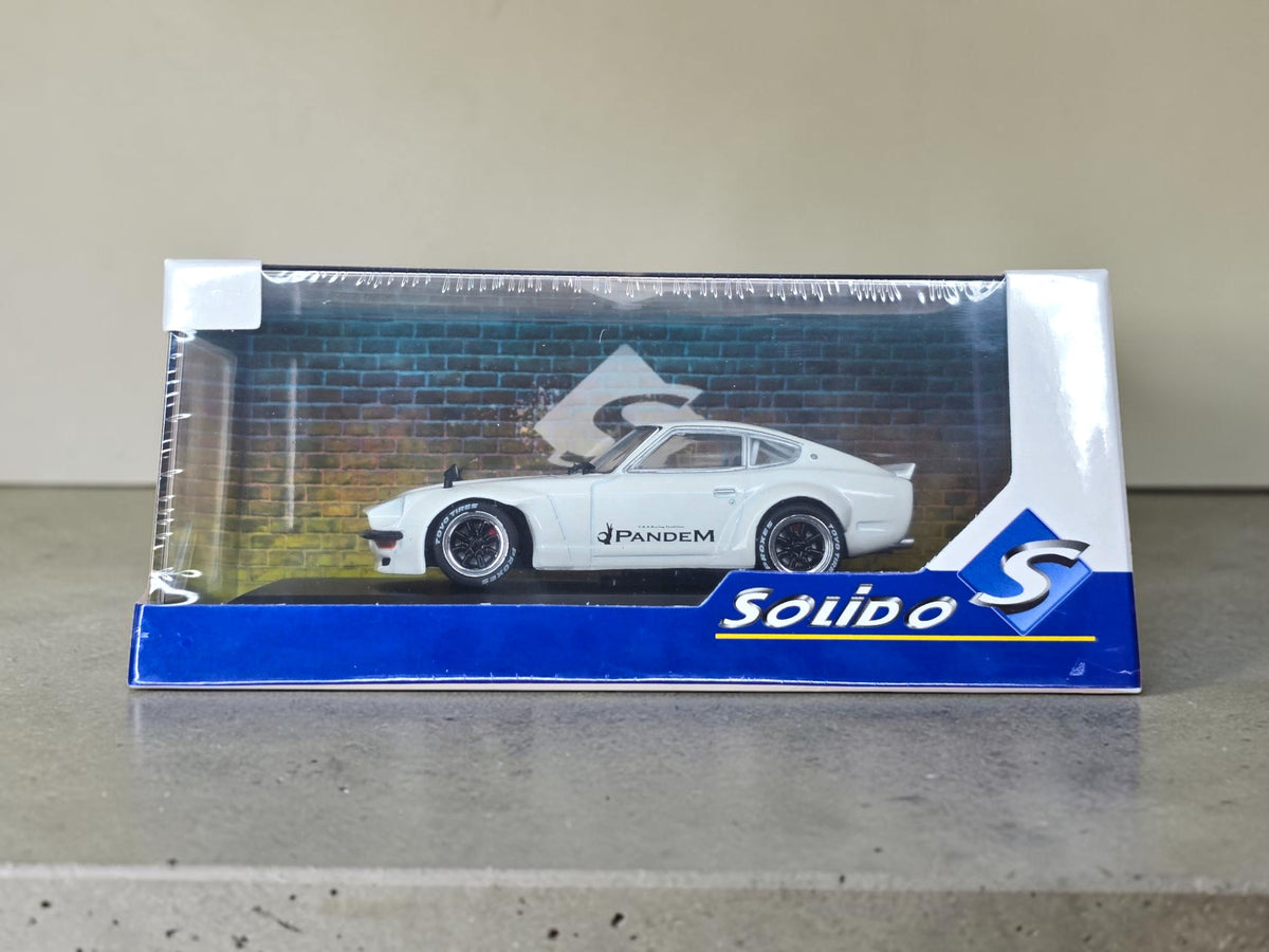 Solido Datsun 240Z Pandem Blanc 1/43 S4316301 – Neuve scellée