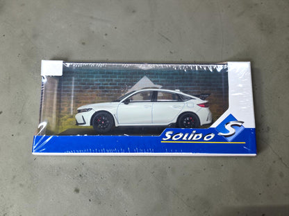 Solido Honda Civic Type R FL5 2022 Championship White 1/43 S4314302 – Neuve Scellée