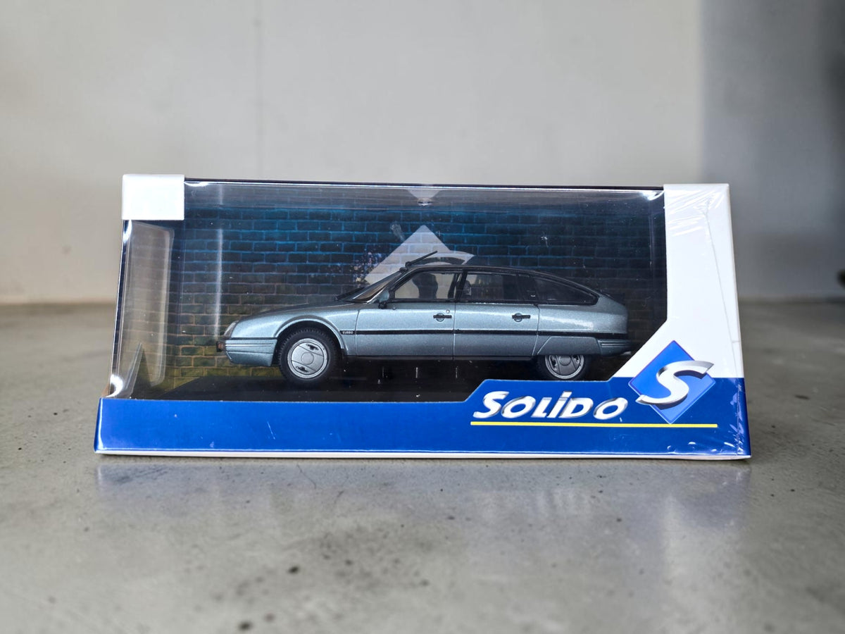 Solido Citroën CX GTI Turbo II 1988 Bleu Romantique 1/43 S4311704 – Neuve Scellée