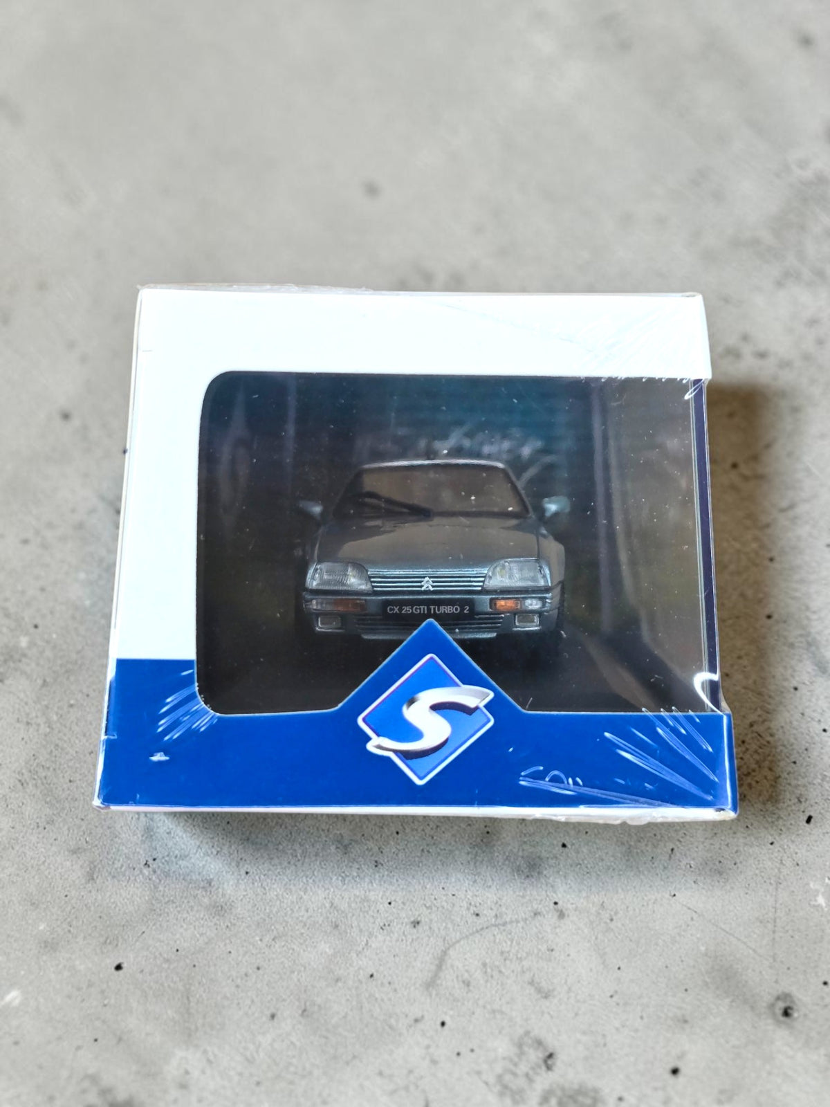 Solido Citroën CX GTI Turbo II 1988 Bleu Romantique 1/43 S4311704 – Neuve Scellée