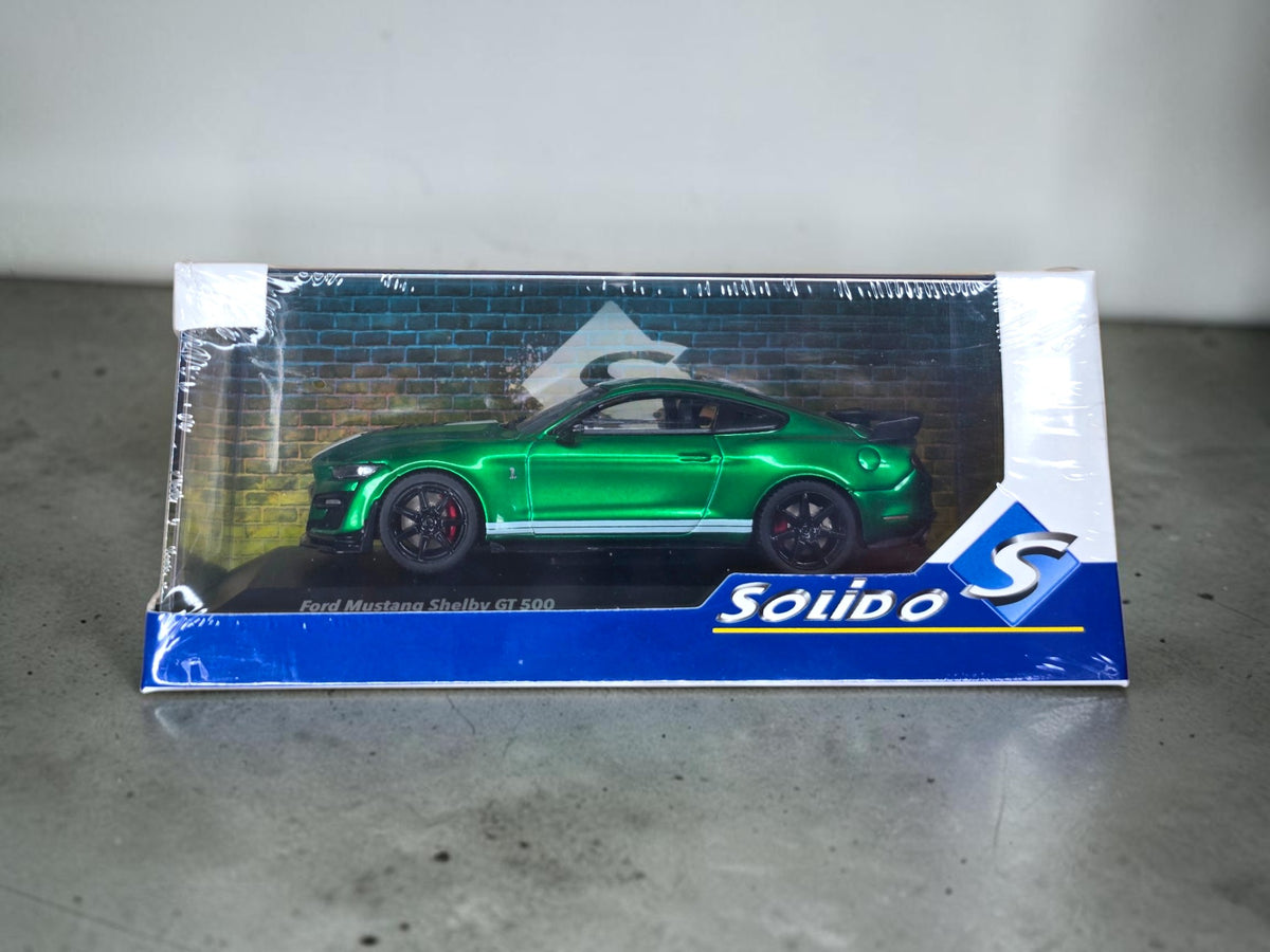 Solido Ford Mustang Shelby GT500 2020 Eruption Green Metallic 1/43 S4311511 – Neuve Scellée