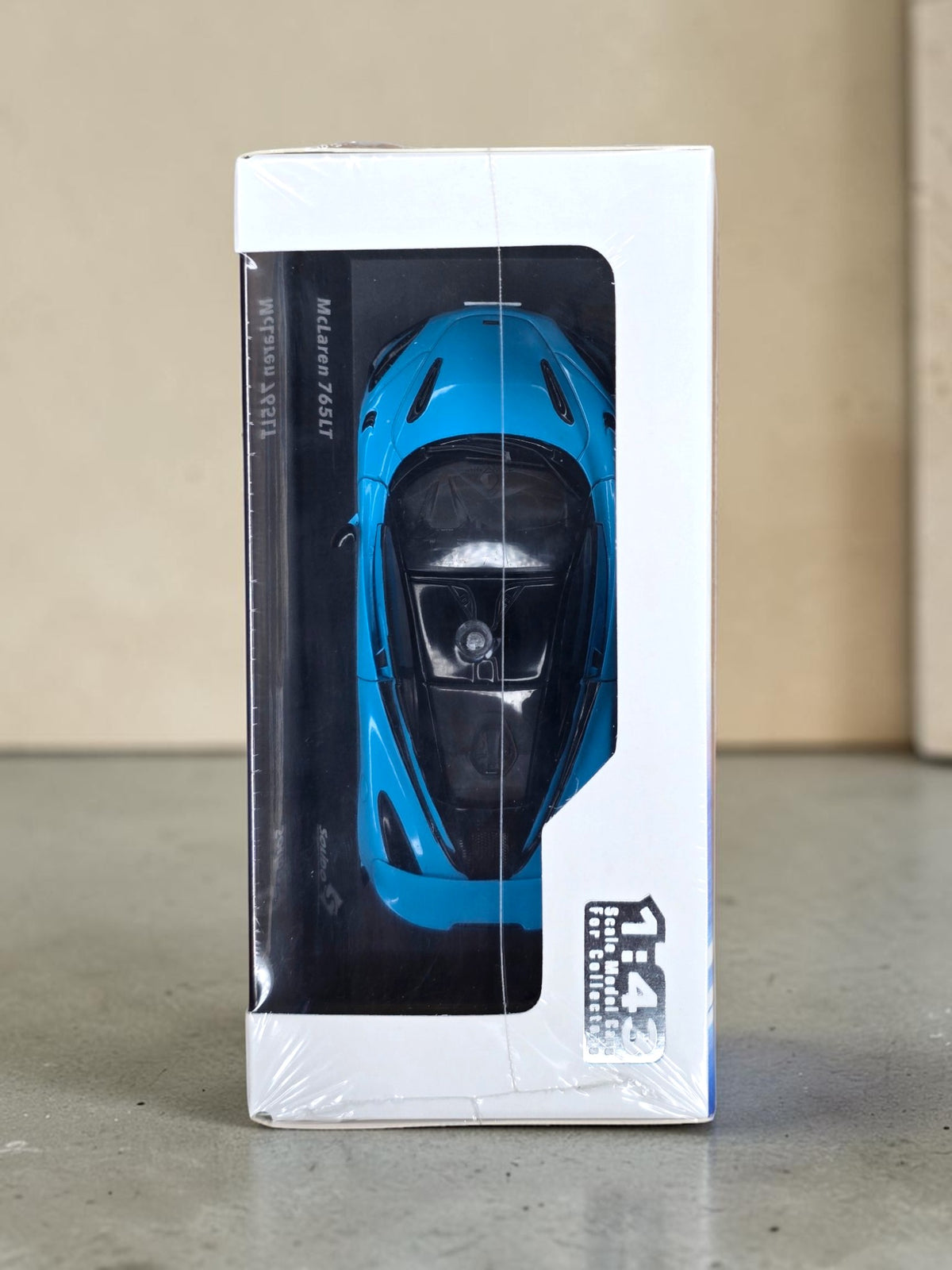 Solido McLaren 765LT 2020 Curacao Blue 1/43 S4311904 – Neuve Scellée
