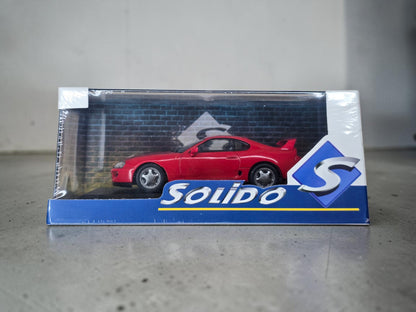 Solido Toyota Supra MKIV 2001 Rouge 1/43 S4314003 – Neuve Scellée