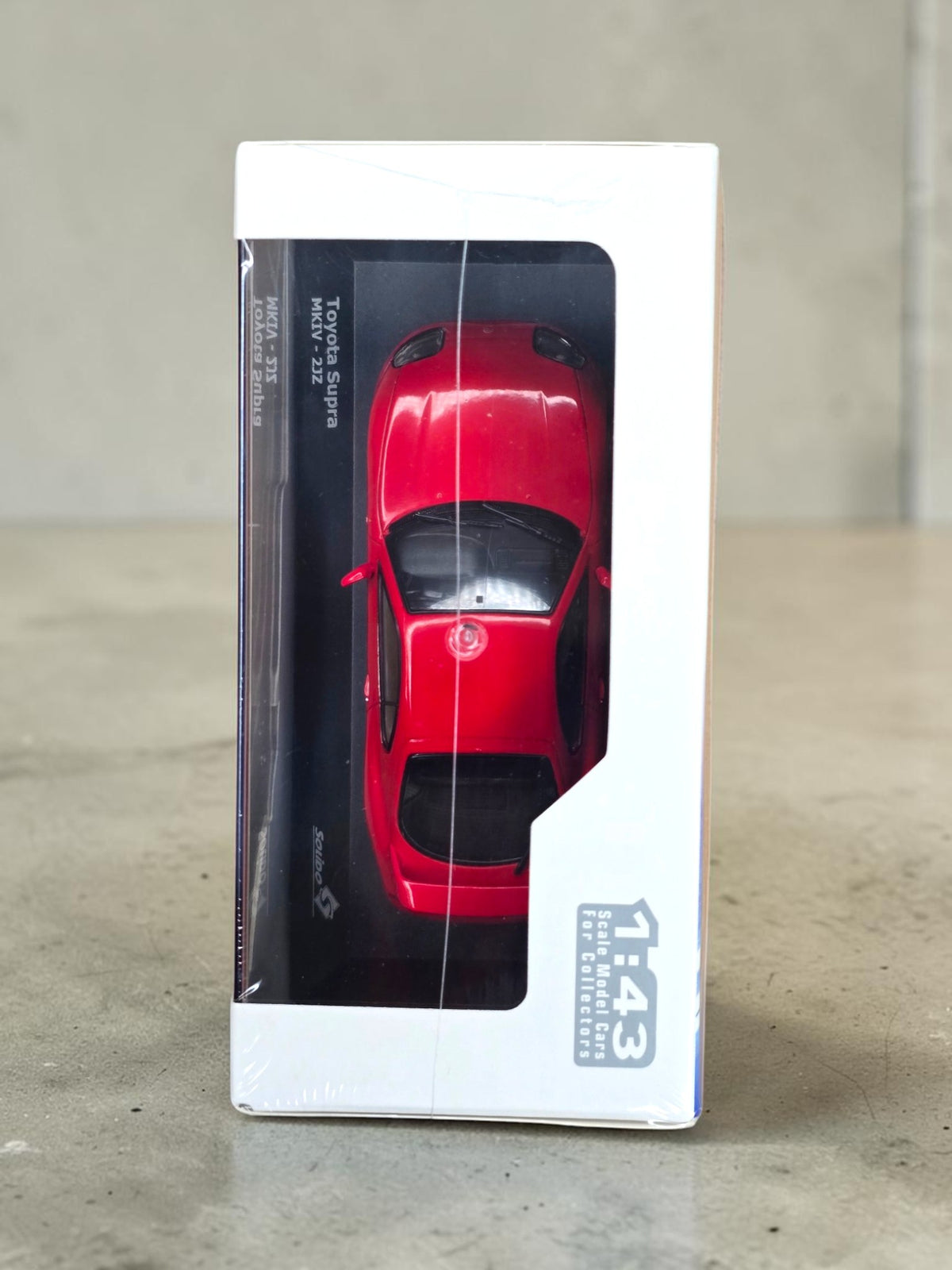 Solido Toyota Supra MKIV 2001 Rouge 1/43 S4314003 – Neuve Scellée