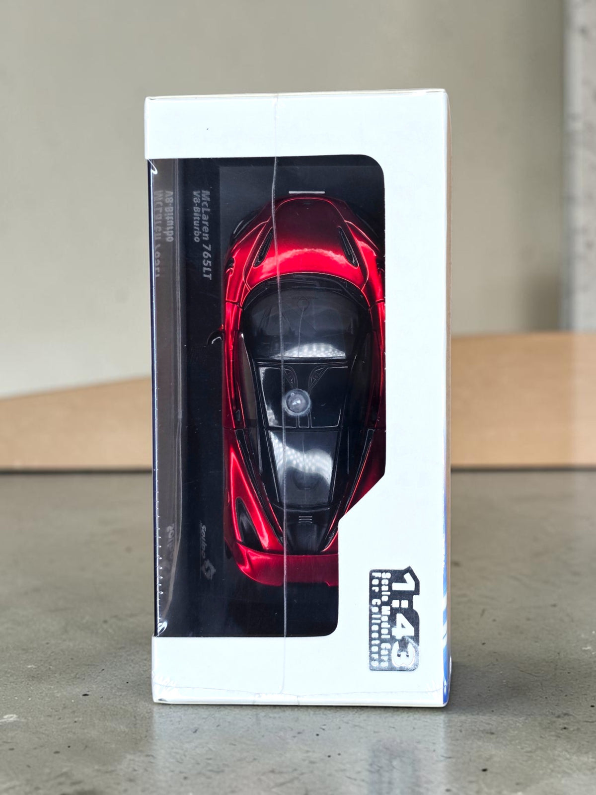 Solido McLaren 765LT 2020 Volcano Red 1/43 S4311908 – Neuve Scellée