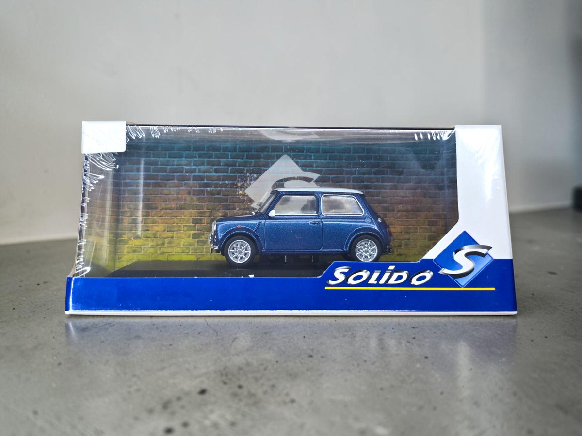 Solido Mini Cooper Sport 1997 Tahiti Blue 1/43 S4316602 – Neuve Scellée