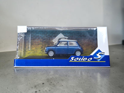Solido Mini Cooper Sport 1997 Tahiti Blue 1/43 S4316602 – Neuve Scellée