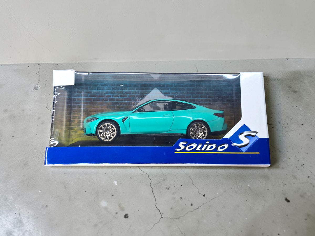 Solido BMW M4 (G82) Competition 2023 Mint Green 1/43 S4316002 – Neuve Scellée