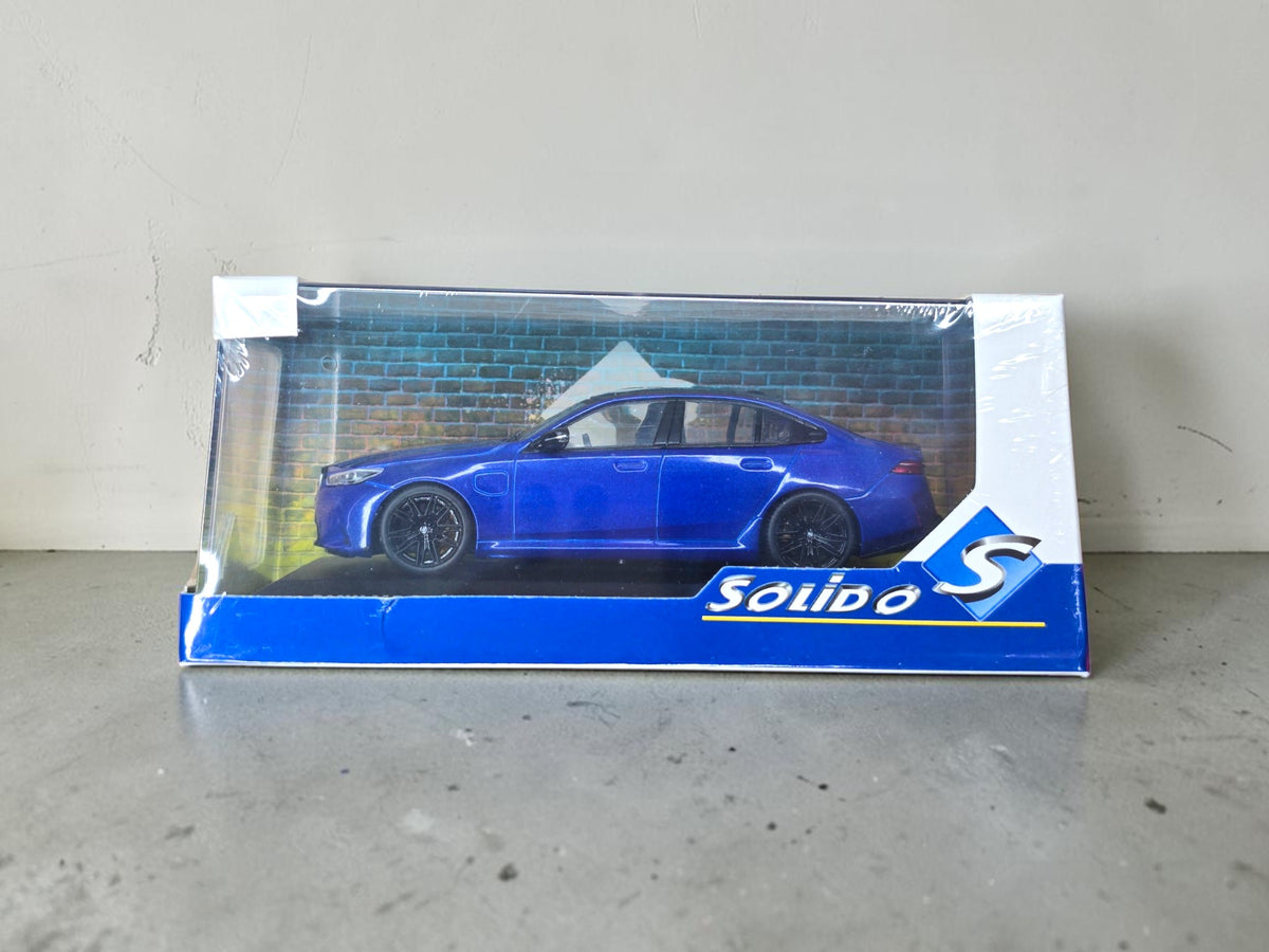 Solido BMW M5 Sedan 2024 Marina Bay Blue 1/43 S4317551 – Neuve Scellée