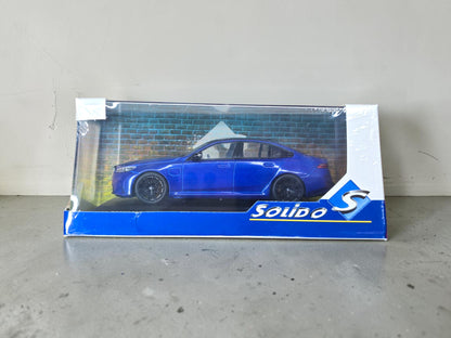 Solido BMW M5 Sedan 2024 Marina Bay Blue 1/43 S4317551 – Neuve Scellée