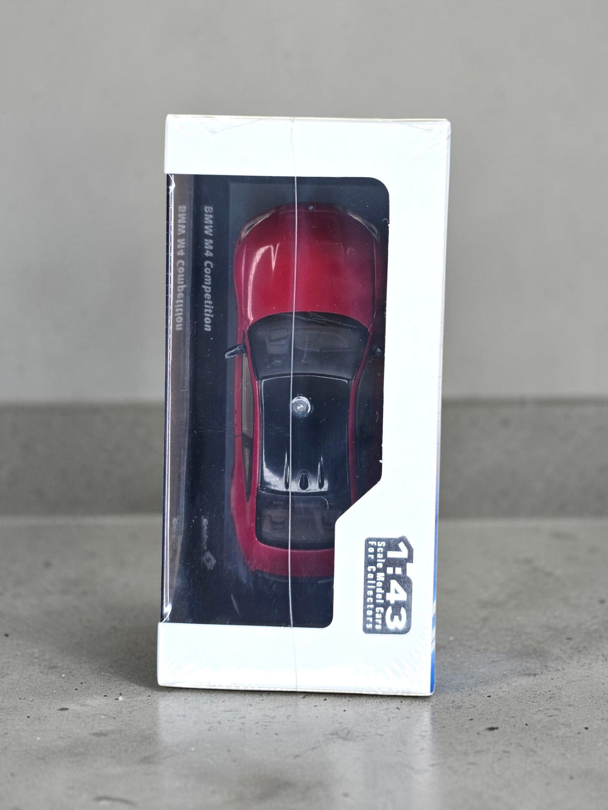 Solido BMW M4 (G82) Competition 2023 Imola Red 1/43 S4316001 – Neuve Scellée