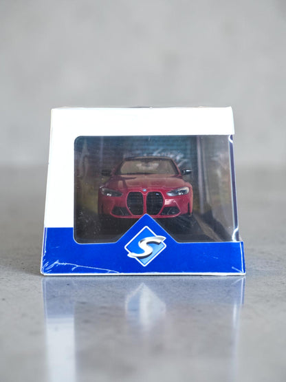 Solido BMW M4 (G82) Competition 2023 Imola Red 1/43 S4316001 – Neuve Scellée