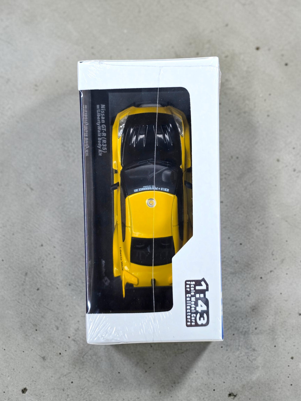 Solido Nissan GT-R R35 LBWK Silhouette 2019 Yellow 1/43 S4311206 – Neuve Scellée