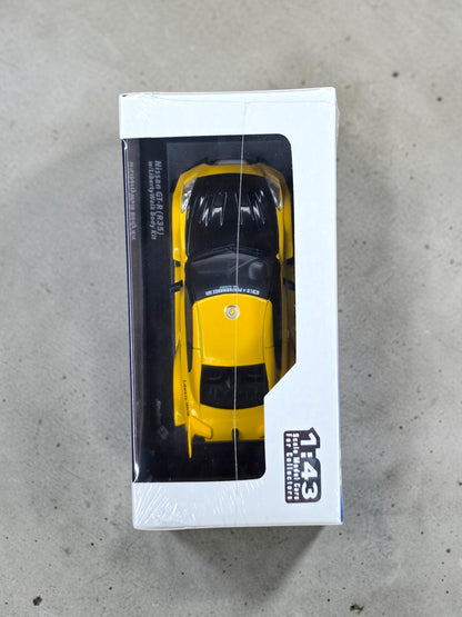 Solido Nissan GT-R R35 LBWK Silhouette 2019 Yellow 1/43 S4311206 – Neuve Scellée