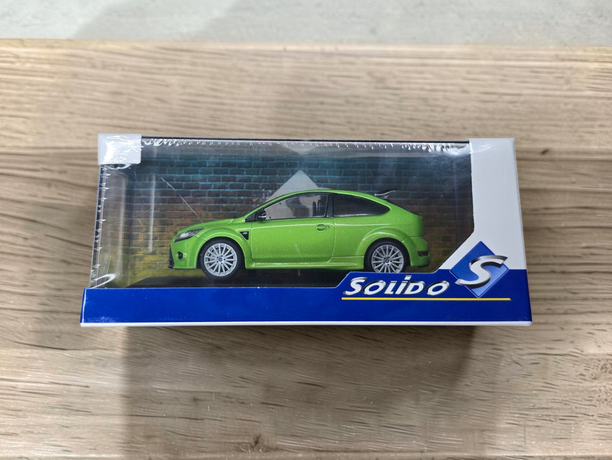 Solido Ford Focus RS MK2 2010 Ultimate Green 1/43 – Neuve Scellée