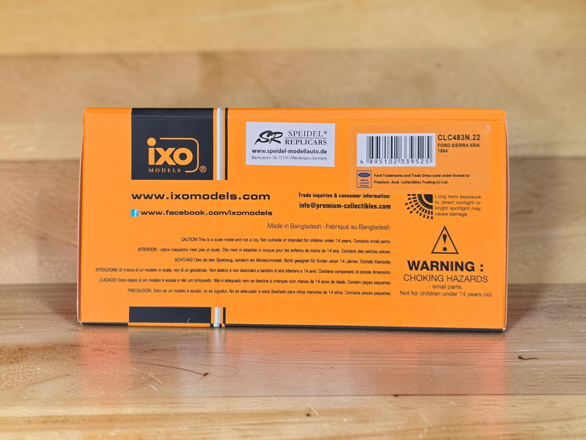 IXO Ford Sierra XR4i 1984 Gris métallisé 1/43 CLC483N.22 – Neuve
