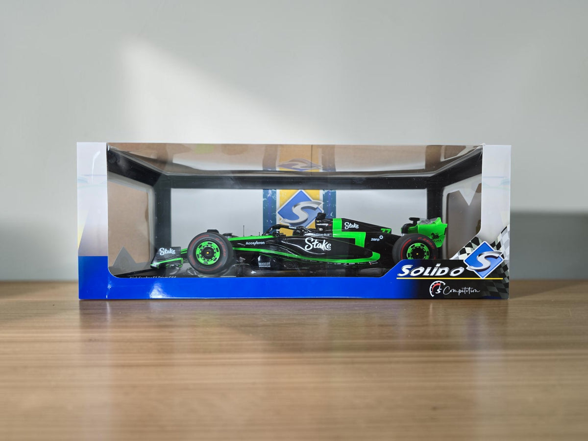 Solido Kick Sauber F1 Team C44 #77 Valtteri Bottas Japan GP 2024 1/18 – Neuve
