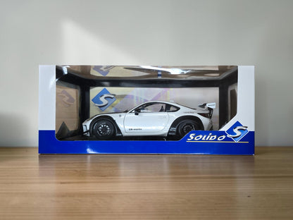 Solido Toyota GR86 LBWK Liberty Walk 2024 Blanc Perle 1/18 S1813602