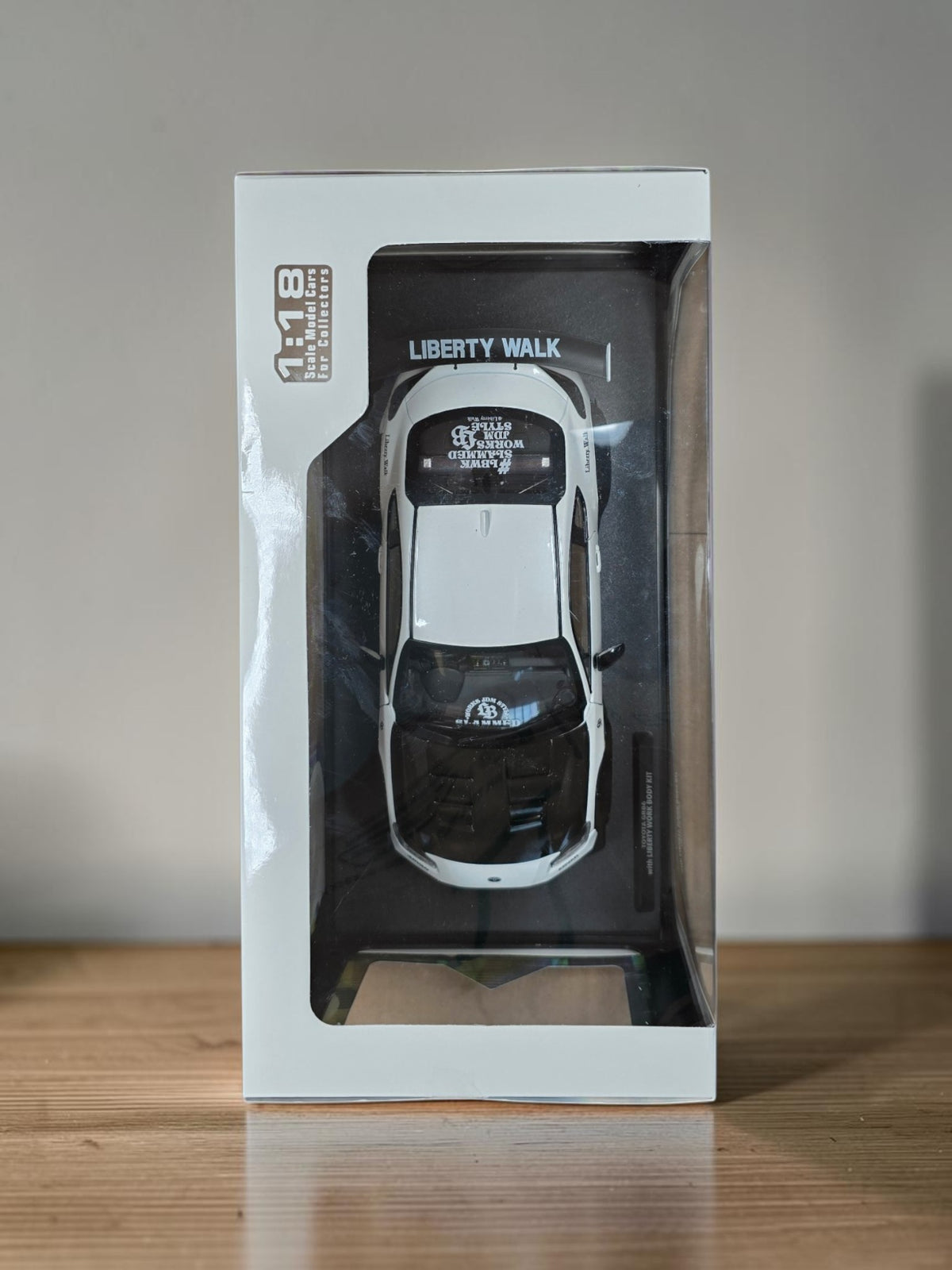Solido Toyota GR86 LBWK Liberty Walk 2024 Blanc Perle 1/18 S1813602