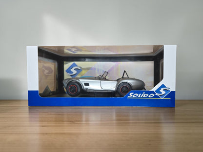 Solido Shelby Cobra 427 MKII 1965 Silver Martini 1/18 S1804913