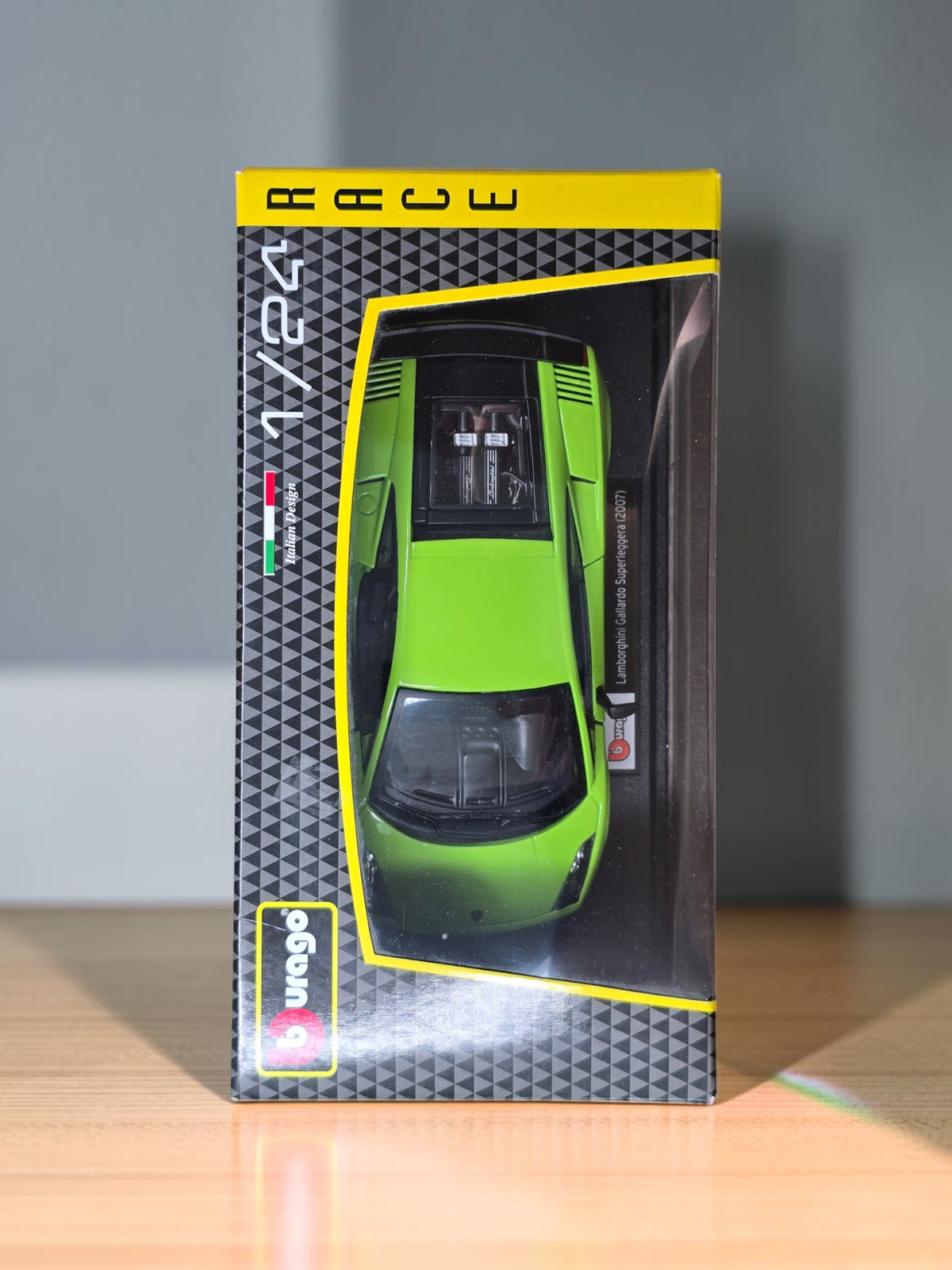Bburago Lamborghini Gallardo Superleggera 2007 Verte 1/24