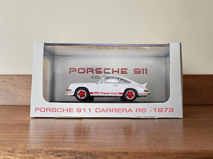 Porsche 911 Carrera RS 1973 blanche Editions Atlas 1/43