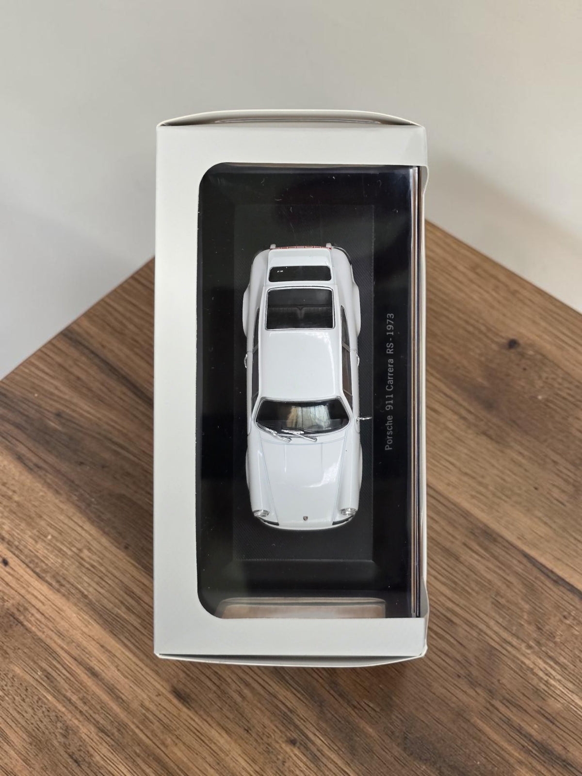 Porsche 911 Carrera RS 1973 blanche Editions Atlas 1/43