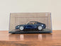 Ferrari 456 M bleu miniature 1/43 avec vitrine