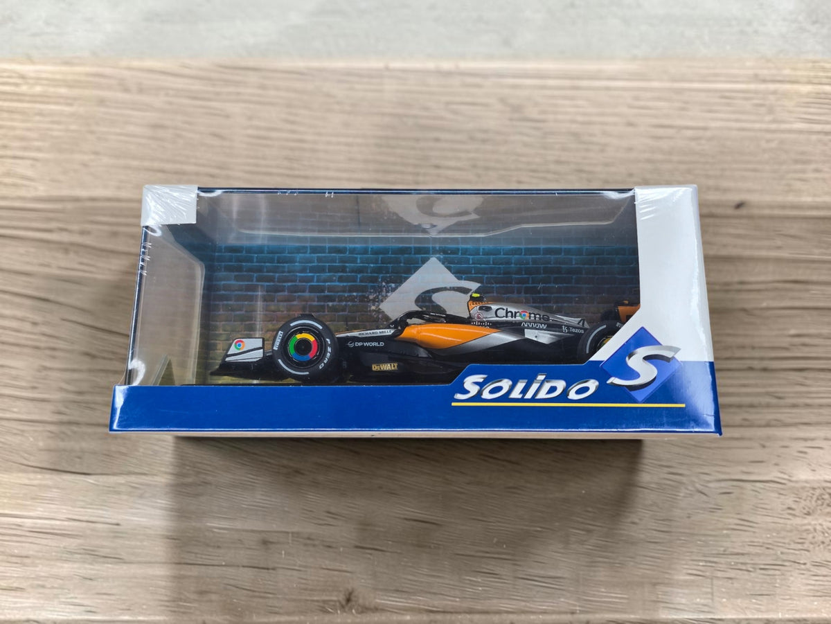 McLaren MCL60 Lando Norris GP Grande-Bretagne 2023 Solido 1/43 neuve
