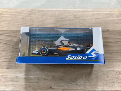 Solido McLaren MCL60 #81 Oscar Piastri GP Grande-Bretagne 2023 1/43 neuve