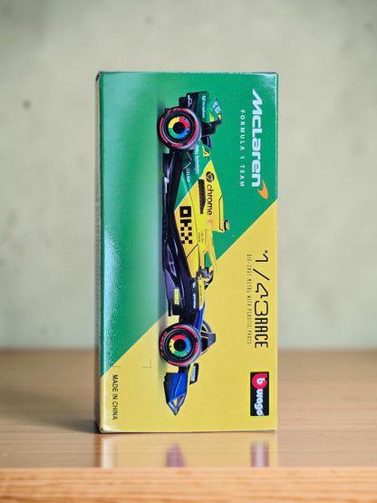 Bburago McLaren MCL38 Lando Norris #4 Monaco GP 2024 – 1/43