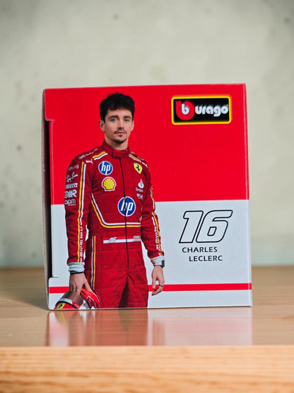 Bburago Ferrari SF-24 Charles Leclerc #16 Winner Monaco GP 2024 – 1/43