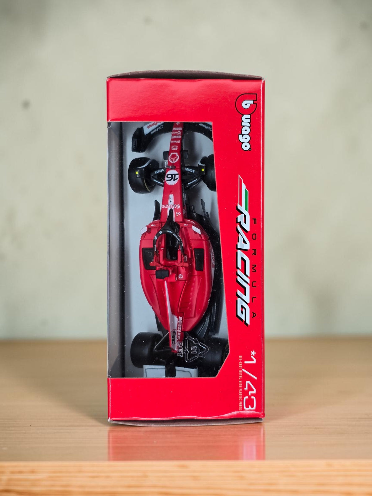 Bburago Ferrari SF-23 Leclerc #16 Las Vegas GP 2023 - 1/43