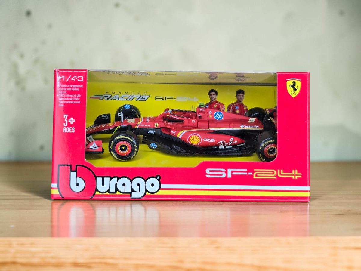 Ferrari SF-24 Carlos Sainz #55 GP Monza 2024 Bburago 1/43