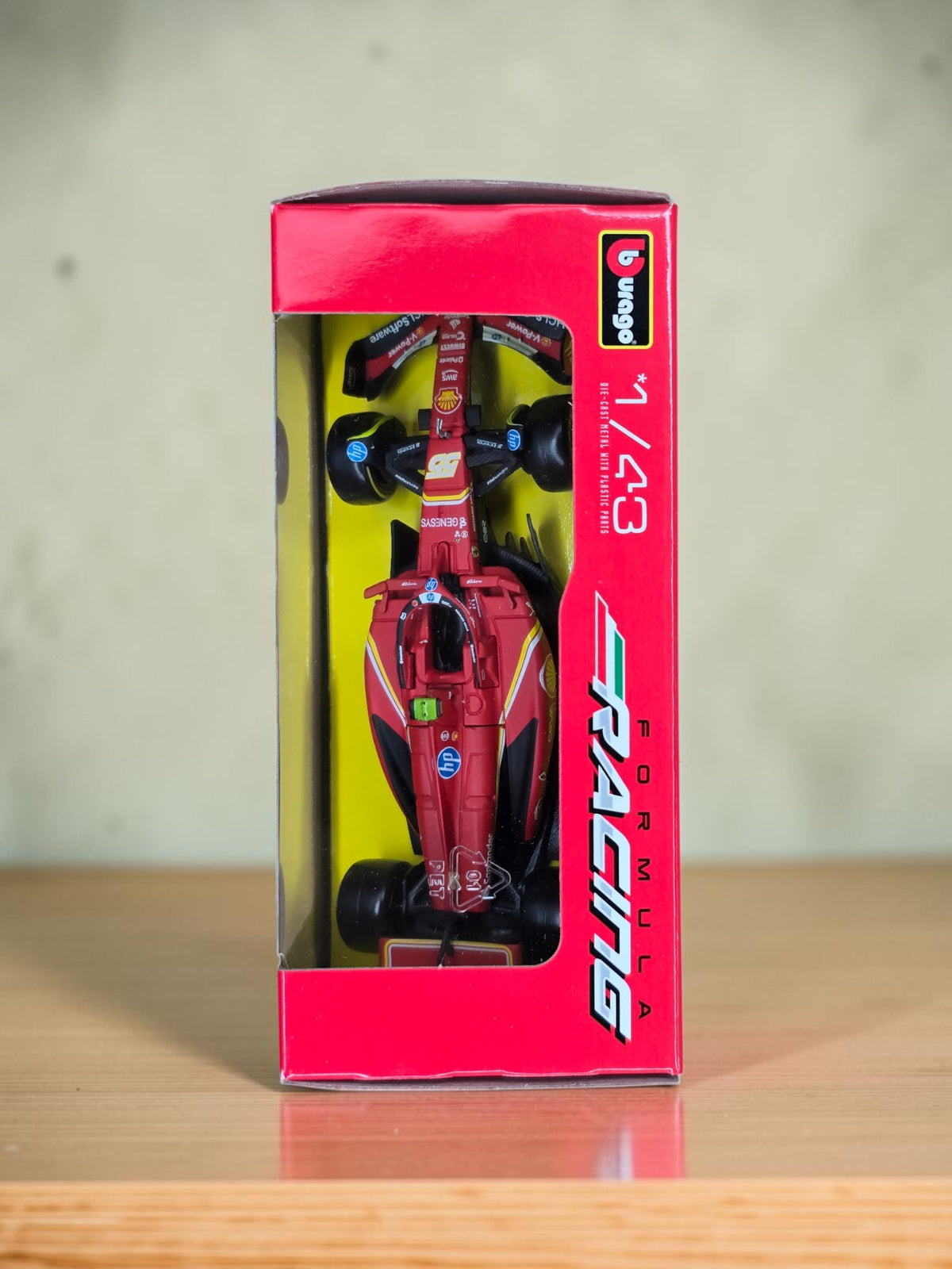 Ferrari SF-24 Carlos Sainz #55 GP Monza 2024 Bburago 1/43