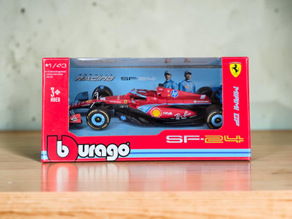 Ferrari SF-24 Charles Leclerc #16 GP Miami 2024 Bburago 1/43
