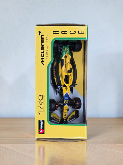 Bburago McLaren MCL38 Oscar Piastri #81 Monaco GP 2024 – 1/43