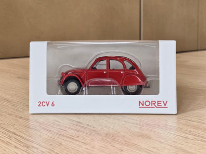 Citroën 2CV 6 Rouge Norev 1/64