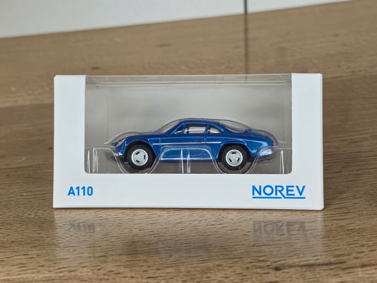 Alpine A110 Bleu Métallisé Norev 1/64