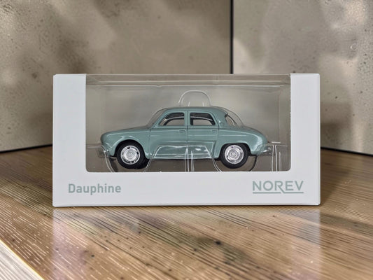 Renault Dauphine Vert Gris 1/64 Norev