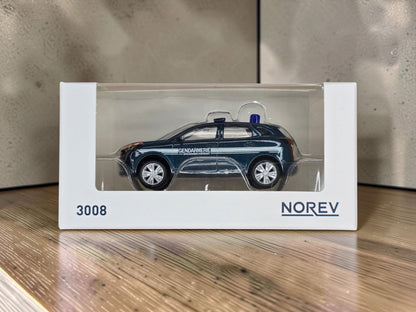 Peugeot 3008 Gendarmerie 1/64 Norev